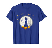 Load image into Gallery viewer, Halloween Shirt Cat in Moon Pumpkin Cute Funny Kids Gift
