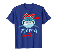 Load image into Gallery viewer, Mama Sharks Glasses Tshirt gift for Womens