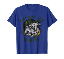 Load image into Gallery viewer, Grumpy Old Marine Shirt Funny Veteran Shirt