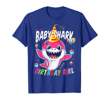 Load image into Gallery viewer, Birthday Girl Baby Shark T-Shirt