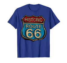 Load image into Gallery viewer, Historic Route 66 - Road Sign Highway T-Shirt