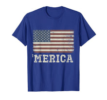 Load image into Gallery viewer, Vintage USA Flag 'Merica T-Shirt