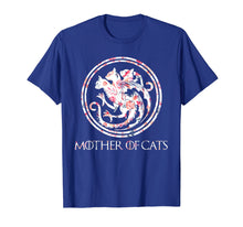 Load image into Gallery viewer, Cat Lovers Shirt - Mother of Cats Mix Flower T-Shirt