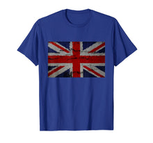 Load image into Gallery viewer, Union Jack Retro British Flag T-Shirt Tee