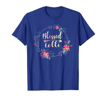 Load image into Gallery viewer, Blessed Lolli T-Shirt With Floral, Heart Mother's Day Gift