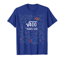 Load image into Gallery viewer, Square Root of 400: 20 Years Old, 20th Birthday Gift T-Shirt