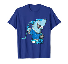 Load image into Gallery viewer, Funny Hockey Shark T-Shirt Hockey Shark Lovers Gift