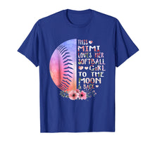 Load image into Gallery viewer, Mimi-This Mimi loves her softball girl to the moon Shirt