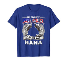 Load image into Gallery viewer, Proud Army Grandma Shirt My Favorite Soldier Calls Me Nana