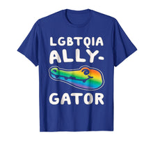 Load image into Gallery viewer, LGBTQIA ALLY-GATOR TSHIRT