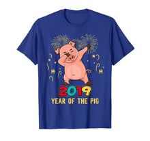 Load image into Gallery viewer, Dabbing Year Of The Pig Happy New Year 2019 Gift T Shirt