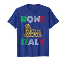 Load image into Gallery viewer, Rome Colosseum Italy Souvenir T-Shirt | Tourist Flag Tee