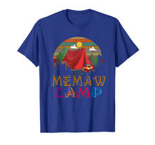Load image into Gallery viewer, Memaw Camp T-Shirt 2019 Cool Vintage Family Camping Tshirts