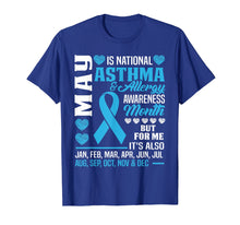 Load image into Gallery viewer, May is Asthma and Allergy Awareness Month Shirt Teal Ribbon