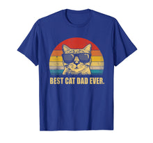 Load image into Gallery viewer, Vintage Best Cat Dad Ever T-Shirt Cat Daddy Father Gift Men