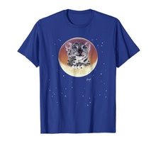 Load image into Gallery viewer, Schim Schimmel original artwork, baby snow leopard T-shirt