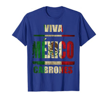 Load image into Gallery viewer, VIva Mexico Cabrones and christmas mexico Tshirt