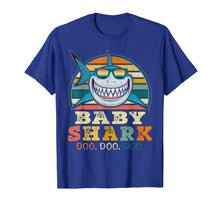 Load image into Gallery viewer, Retro Vintage Baby Shark TShirt Halloween Costume Gift