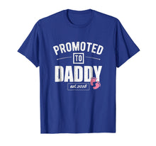 Load image into Gallery viewer, Mens Vintage Promoted to Daddy Its a Girl 2018 New Dad Shirt