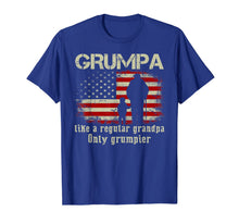 Load image into Gallery viewer, Grumpa Like A Regular Grandpa Only Grumpier TShirt Gift