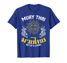 Load image into Gallery viewer, Muay Thai Tiger T-Shirt Thai Boxing Gift