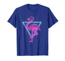 Load image into Gallery viewer, Pink Neon Flamingo Bird Cute Animal Adorable T-Shirt