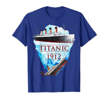 Load image into Gallery viewer, Vintage Titanic Tshirt Voyage RMS Titanic 1912 T-shirt