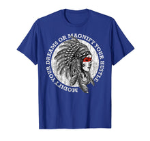 Load image into Gallery viewer, Magnify your Hustle Game T Shirt Native American Girl