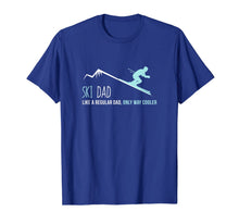 Load image into Gallery viewer, Ski Dad Funny Cute Winter Skiing Gift T-Shirt