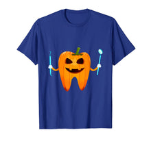 Load image into Gallery viewer, Funny Dental Halloween Tooth Pumpkin Dentist Halloween Gift T-Shirt