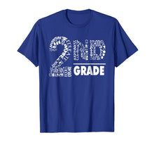 Load image into Gallery viewer, Second Grade Tee Shirt For Teachers & Students Of 2nd Grade