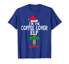 Load image into Gallery viewer, I'm The Coffee Lover Elf Family Matching Christmas Tshirt T-Shirt