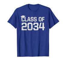Load image into Gallery viewer, Class Of 2034 Grow With Me Graduation First Day Of School T-Shirt