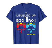 Load image into Gallery viewer, Leveled Up to Big Brother Pregnancy Announcement T-Shirt-488106