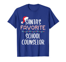 Load image into Gallery viewer, Santas Favorite School Counselor Pajamas Christmas Xmas T-Shirt