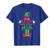 Load image into Gallery viewer, I'm The Sassy Elf Matching Family Group Christmas T-Shirt