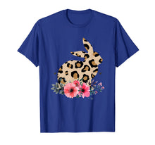 Load image into Gallery viewer, Bunny Leopard Print Floral Cute Easter Girls Women T-Shirt-154529