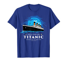 Load image into Gallery viewer, Kids Gift - RMS Titanic White Star line Maiden Voyage 1912 T-Shirt-2083314