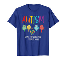 Load image into Gallery viewer, Autism Awareness Cute Owl Color Puzzles autism T-Shirt kids T-Shirt-247605