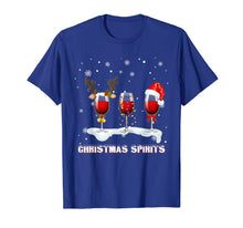 Load image into Gallery viewer, Christmas Spirits Wine Bubbly Martinis T Shirt Funny T-Shirt