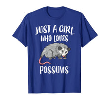 Load image into Gallery viewer, Just A Girl Who Loves Possums Animal Gift T-Shirt-736140
