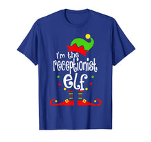 Load image into Gallery viewer, Receptionist Elf Christmas Costume Mom Dad Xmas T-Shirt