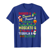 Load image into Gallery viewer, Reindeer Alcohol Names Christmas Party T-Shirt-2012122