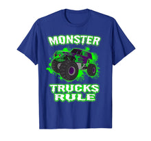 Load image into Gallery viewer, Awesome Monster Trucks Rule for Adults Youth and Toddlers T-Shirt-115137