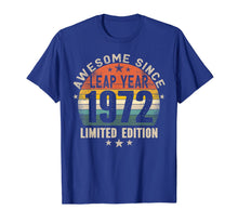Load image into Gallery viewer, Leap Year Birthday - Awesome Since 1972 Vintage Leap Day T-Shirt-2718129