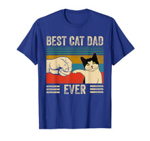 Load image into Gallery viewer, Mens Vintage Best Cat Dad Ever Bump Fit T-Shirt-308896