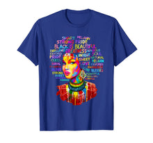 Load image into Gallery viewer, Africa Afro Girl Black History Month Gift for Girls Women T-Shirt-138484