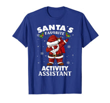 Load image into Gallery viewer, Santa's Favorite Activity Assistant Funny Christmas Dabbing T-Shirt