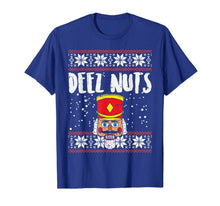 Load image into Gallery viewer, Deez Nuts Nutcracker Funny Ugly Christmas Sweater Meme Gift T-Shirt-1571485