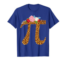 Load image into Gallery viewer, Pi Day Leopard Flower Costume Math Teacher 3.14 Gift T-Shirt-953279